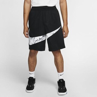 Pantaloni Scurti Nike Dri-FIT Basketball Barbati Negrii Albi | MYJS-85203